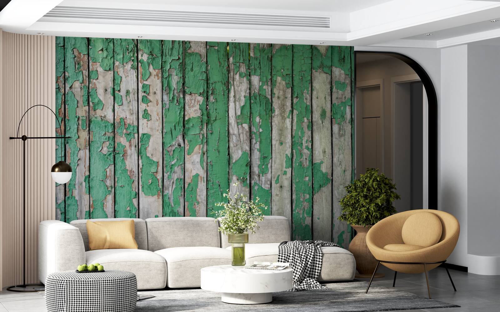 Fototapeta plot, ktorý stratil zelenú žiaru