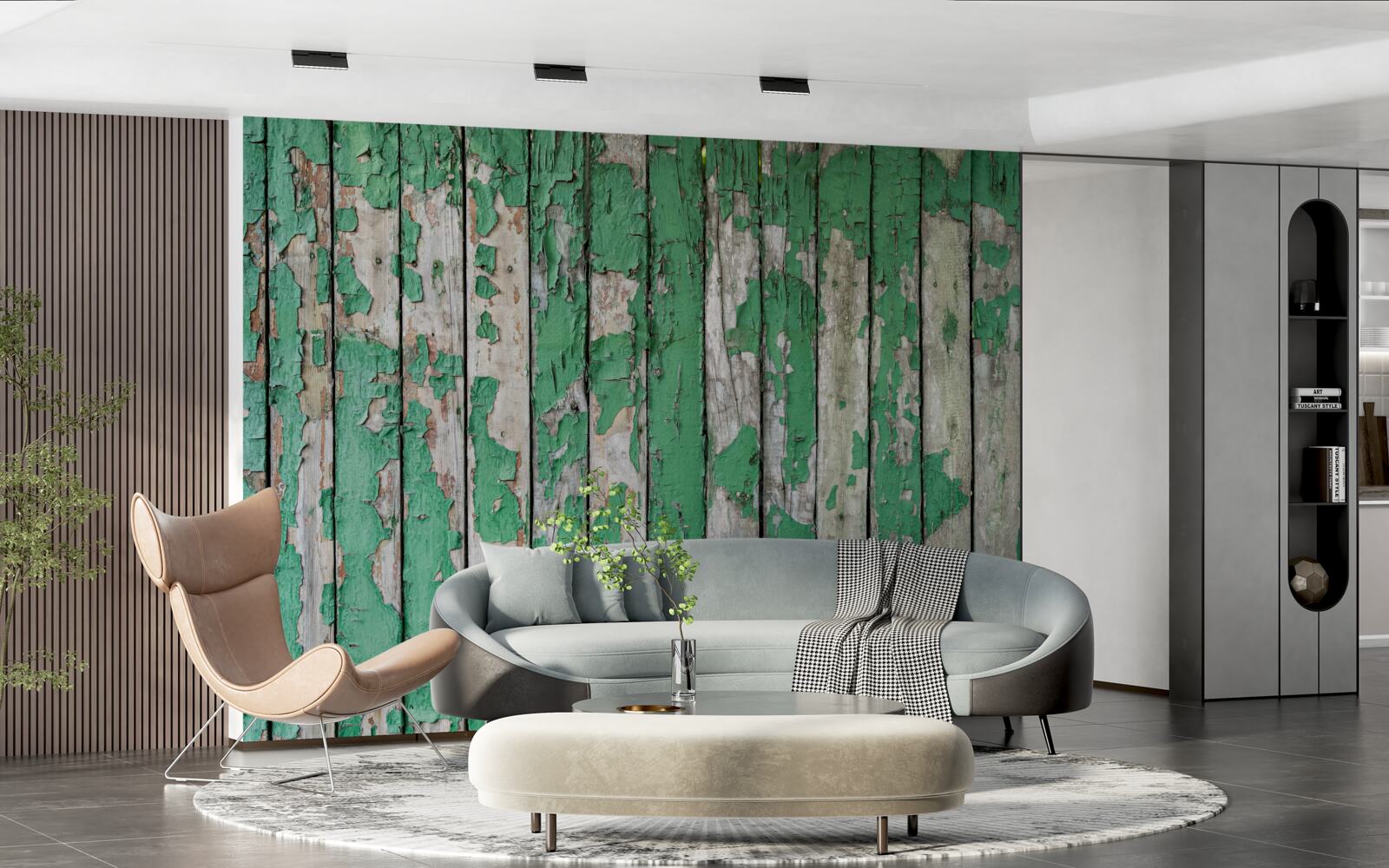 Fototapeta plot, ktorý stratil zelenú žiaru