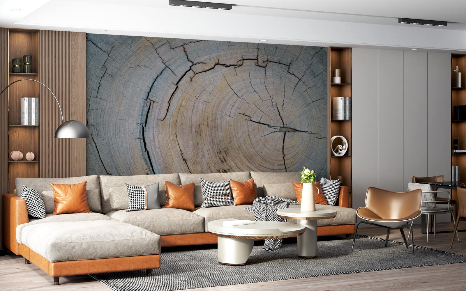 Fototapeta detailný pohľad na kmeň stromu