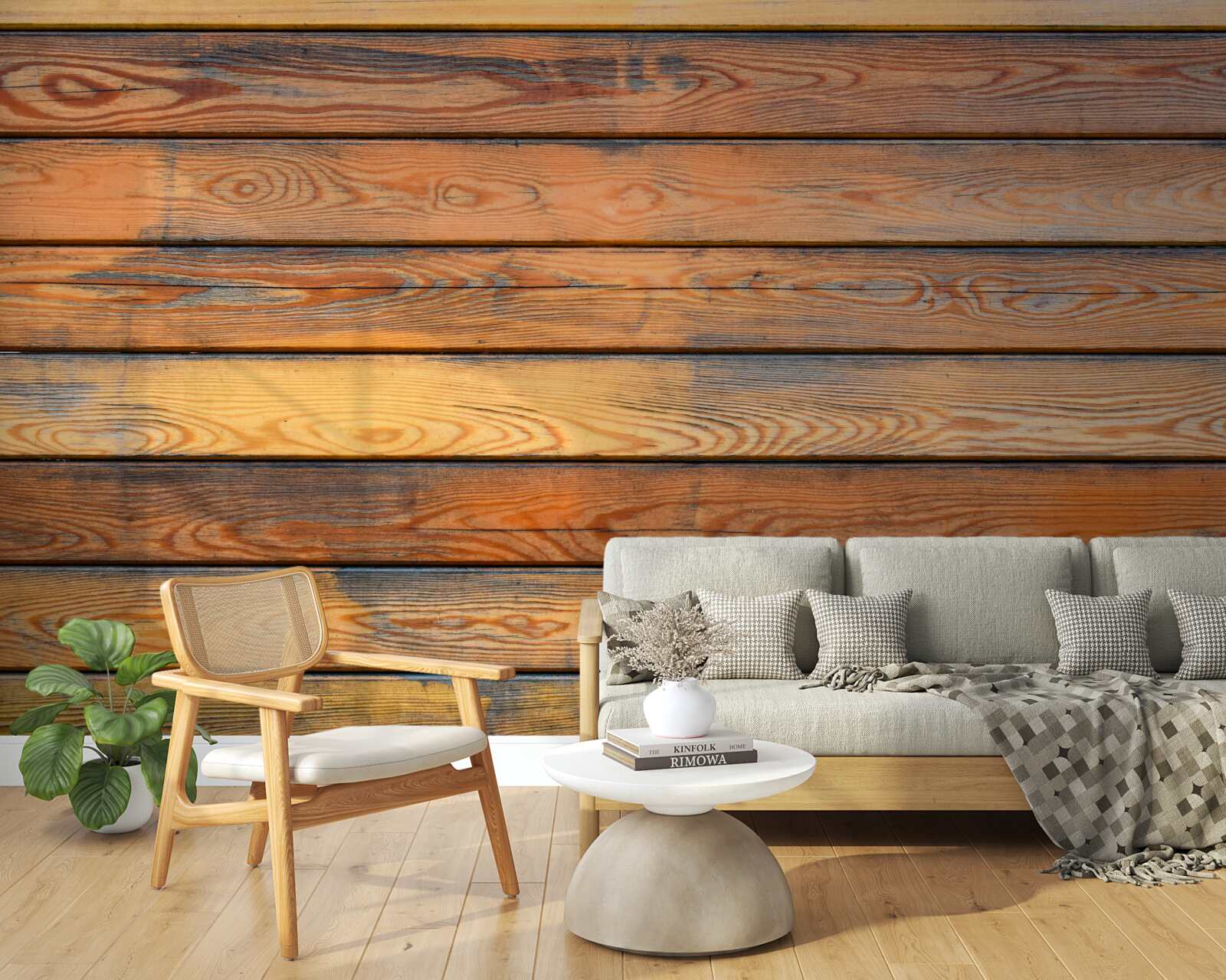 Fototapeta starožitné drevené dosky