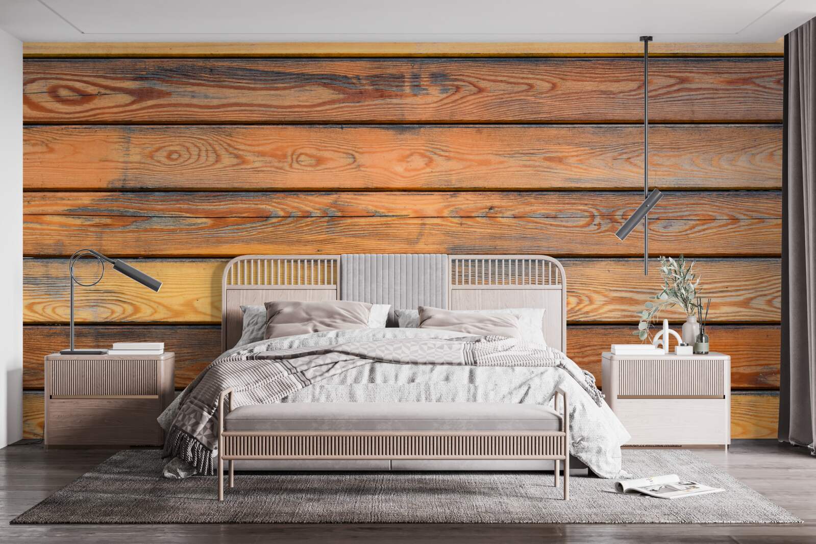 Fototapeta starožitné drevené dosky