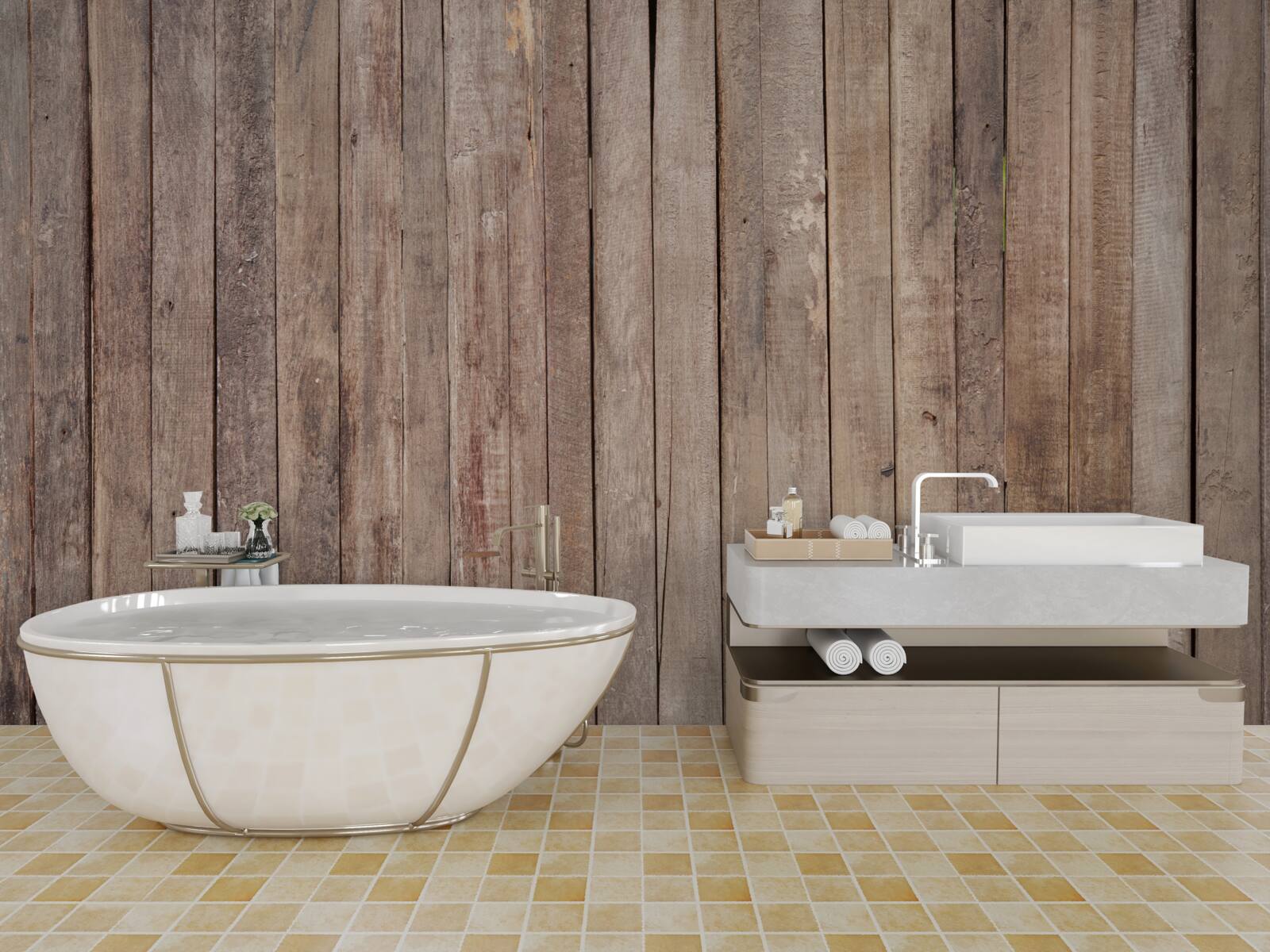 Fototapeta parketové dosky v rôznych odtieňoch