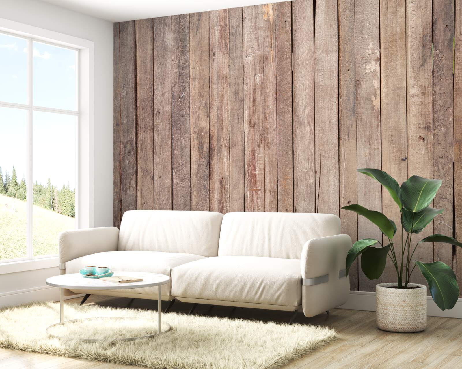 Fototapeta parketové dosky v rôznych odtieňoch