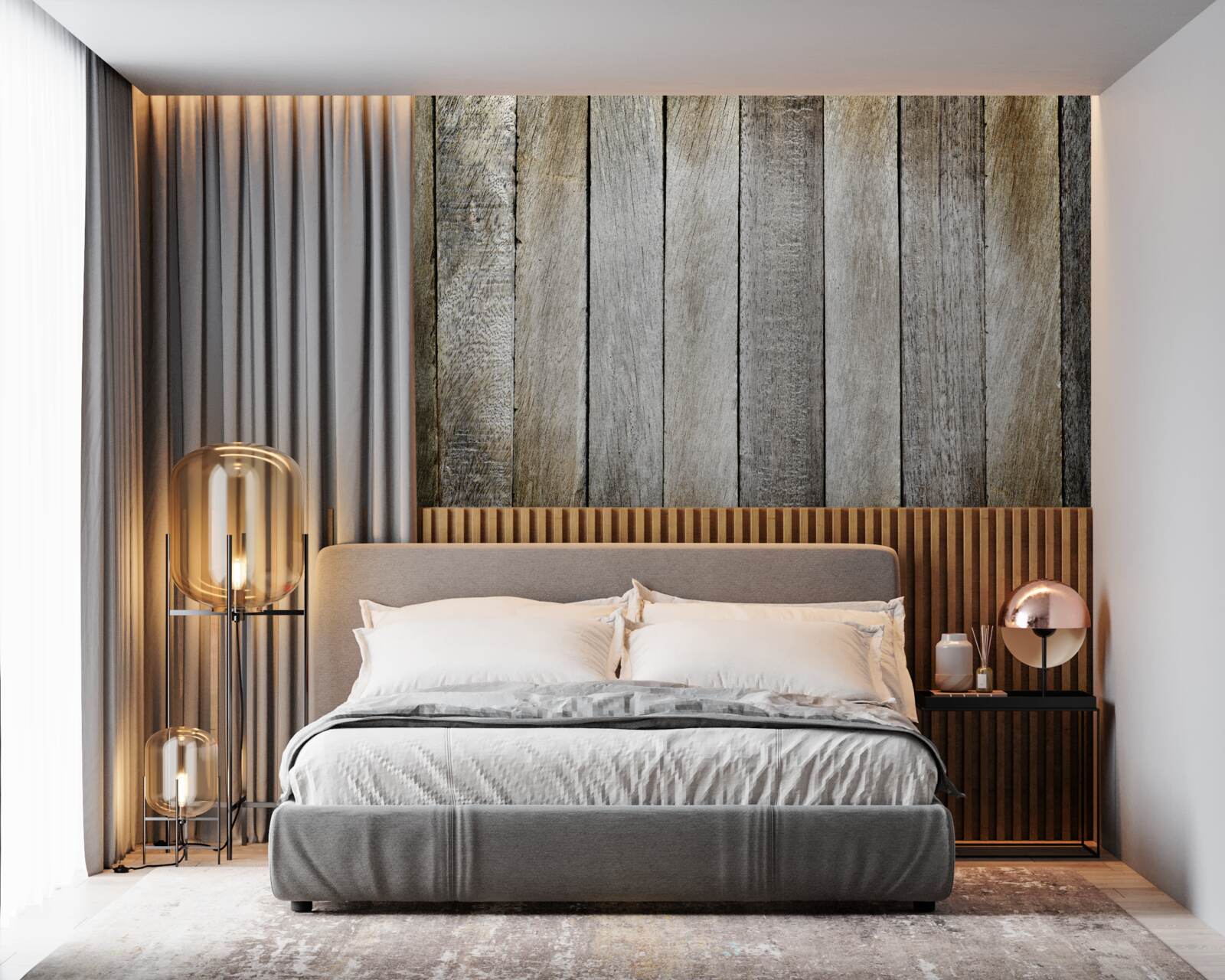 Fototapeta parketová doska s efektom starnutia