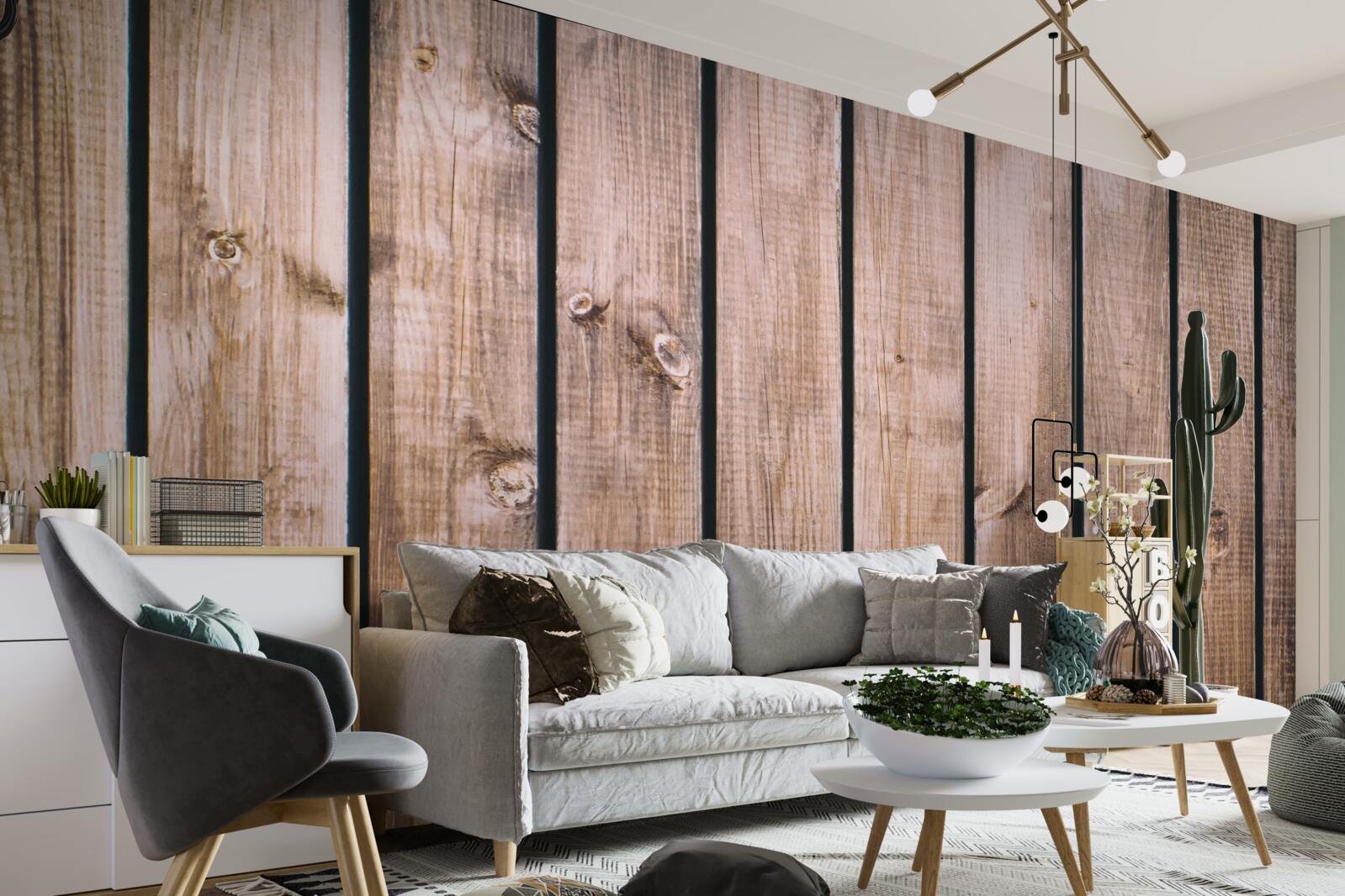 Fototapeta hnedá parketová doska