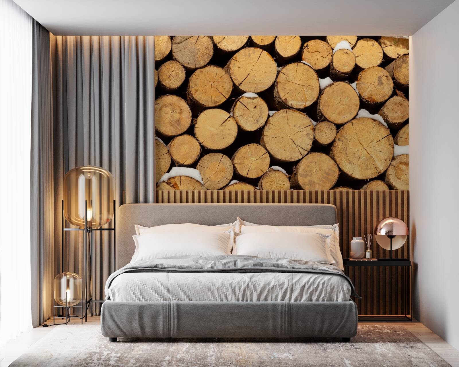 Fototapeta starostlivý výrub stromov