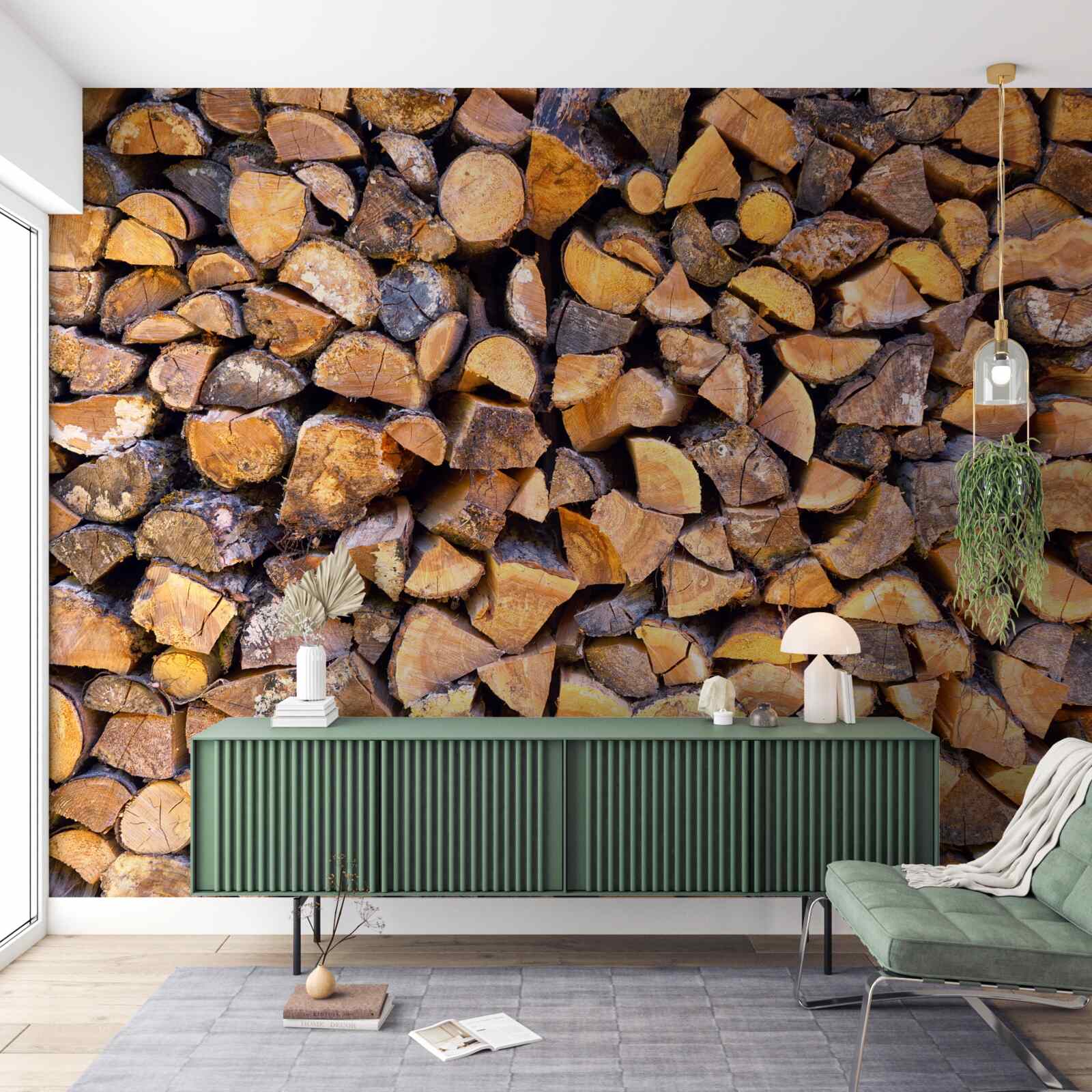 Fototapeta fragmenty kmeňov stromov