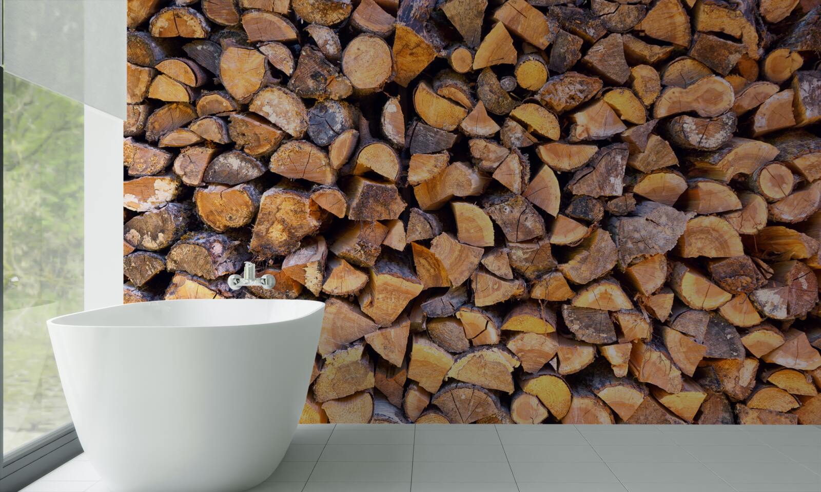 Fototapeta fragmenty kmeňov stromov