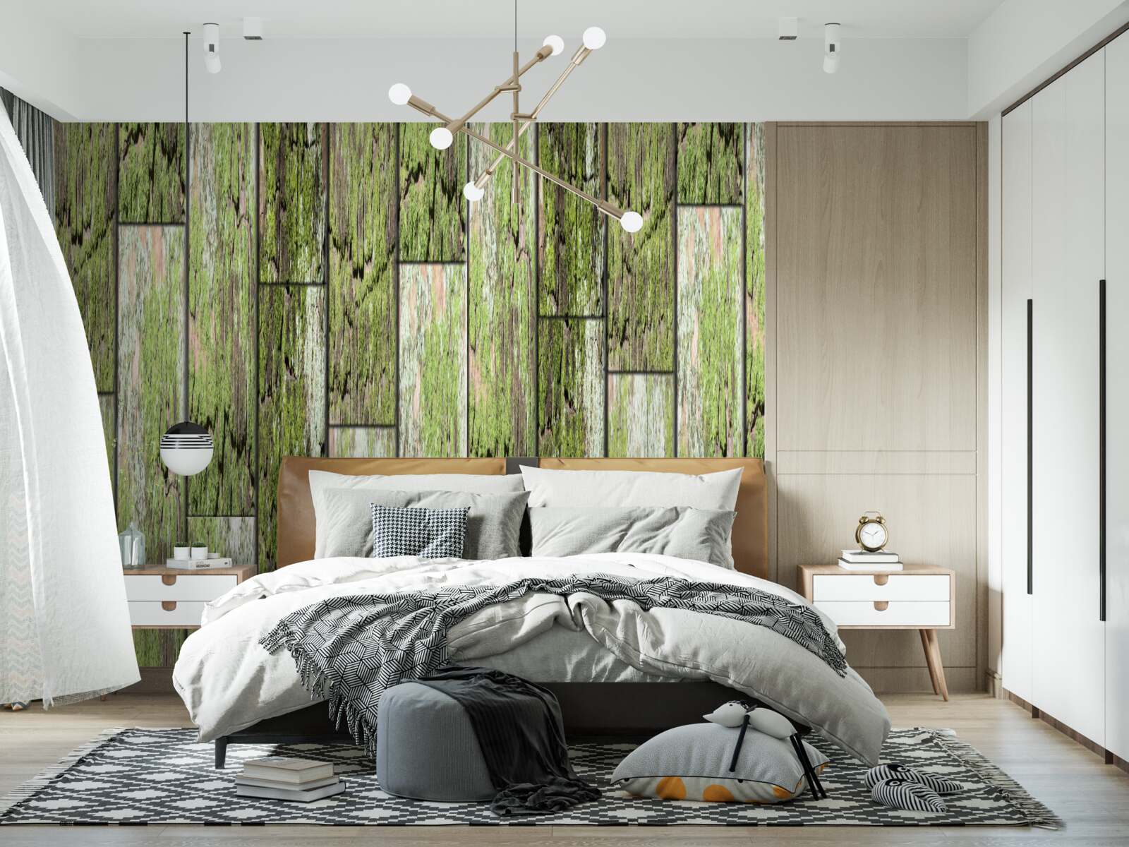 Fototapeta starožitné, maľované drevené výrobky