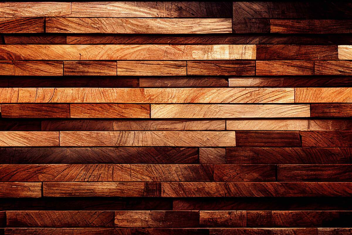 Fototapeta drevená stena zostavená z trámov