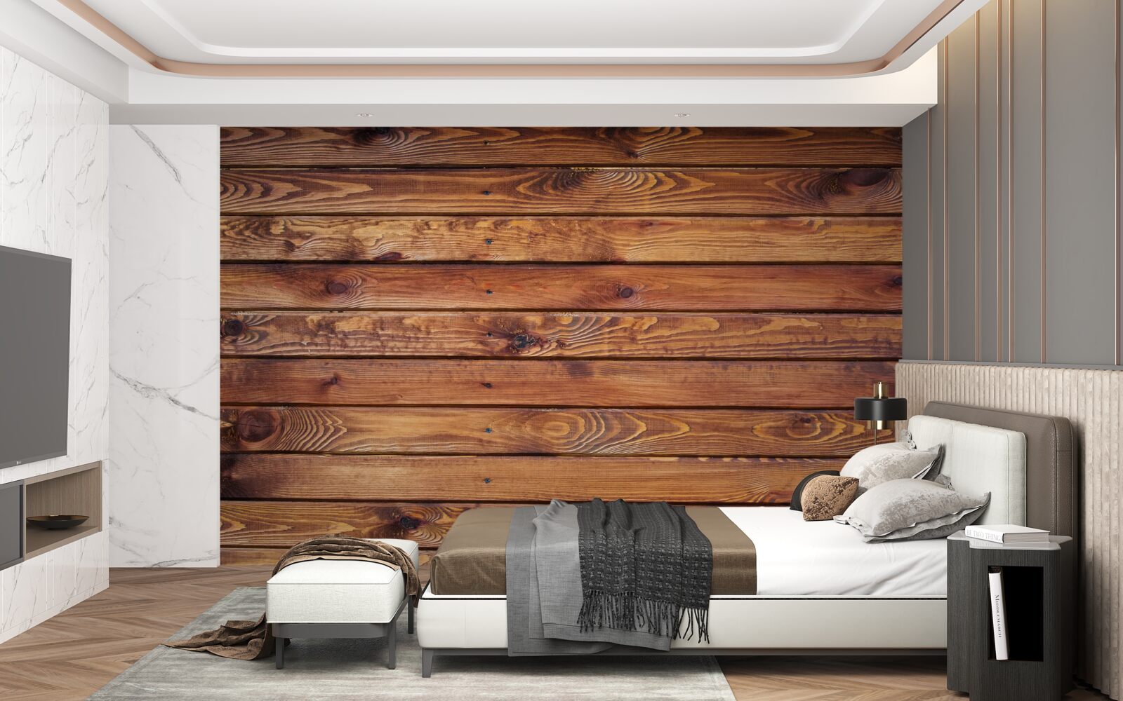 Fototapeta prírodná textúra dreva