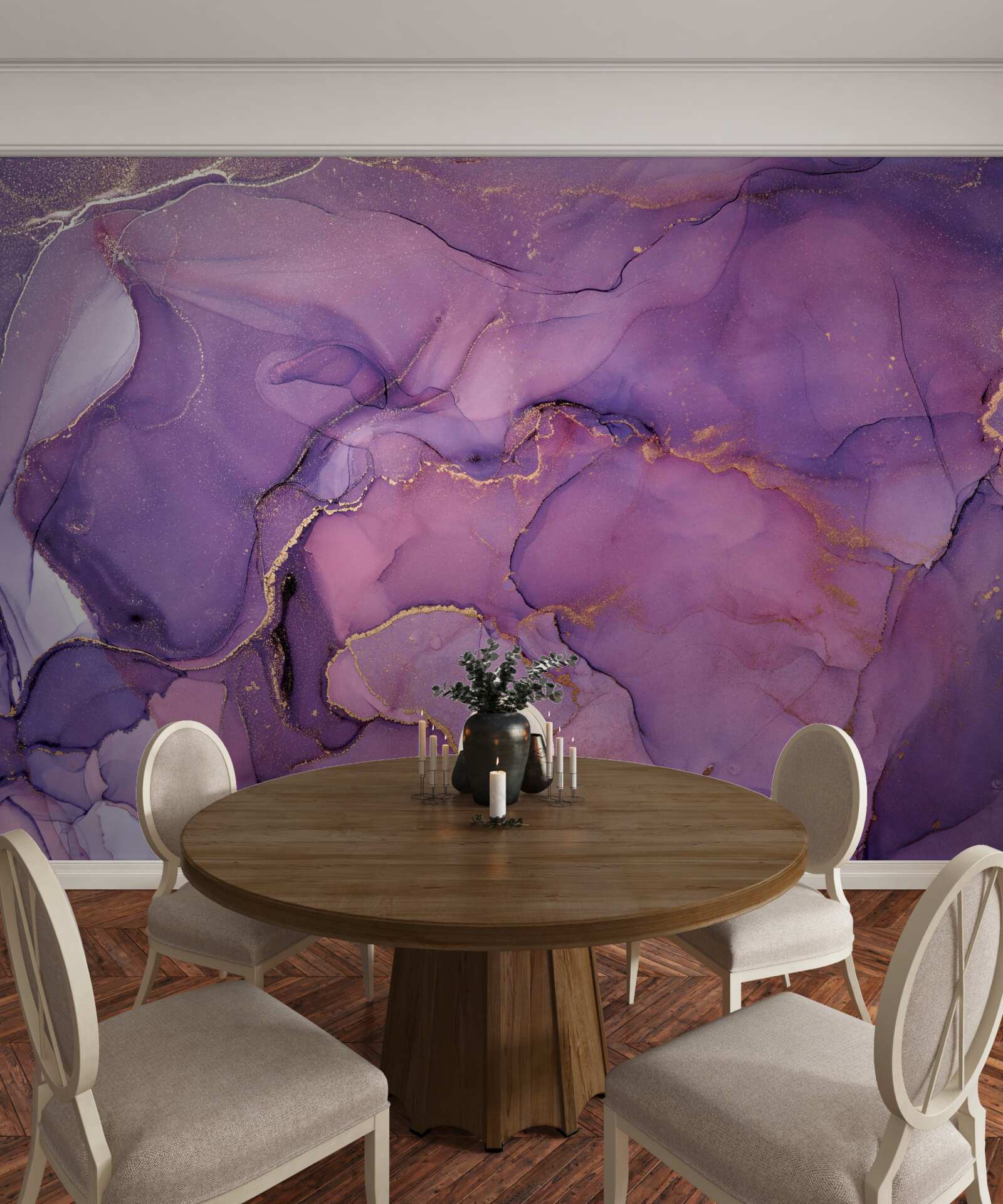 Fototapeta krásne fialové odlesky