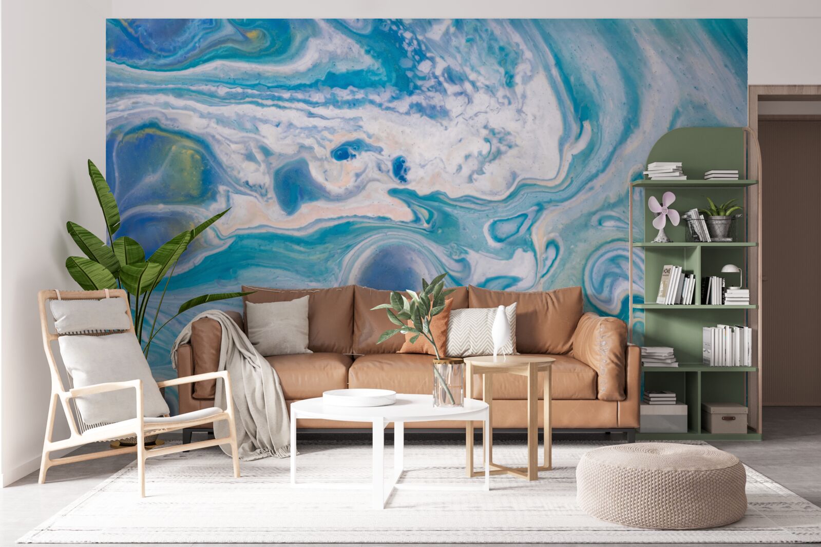 Fototapeta modrá epoxidová živica