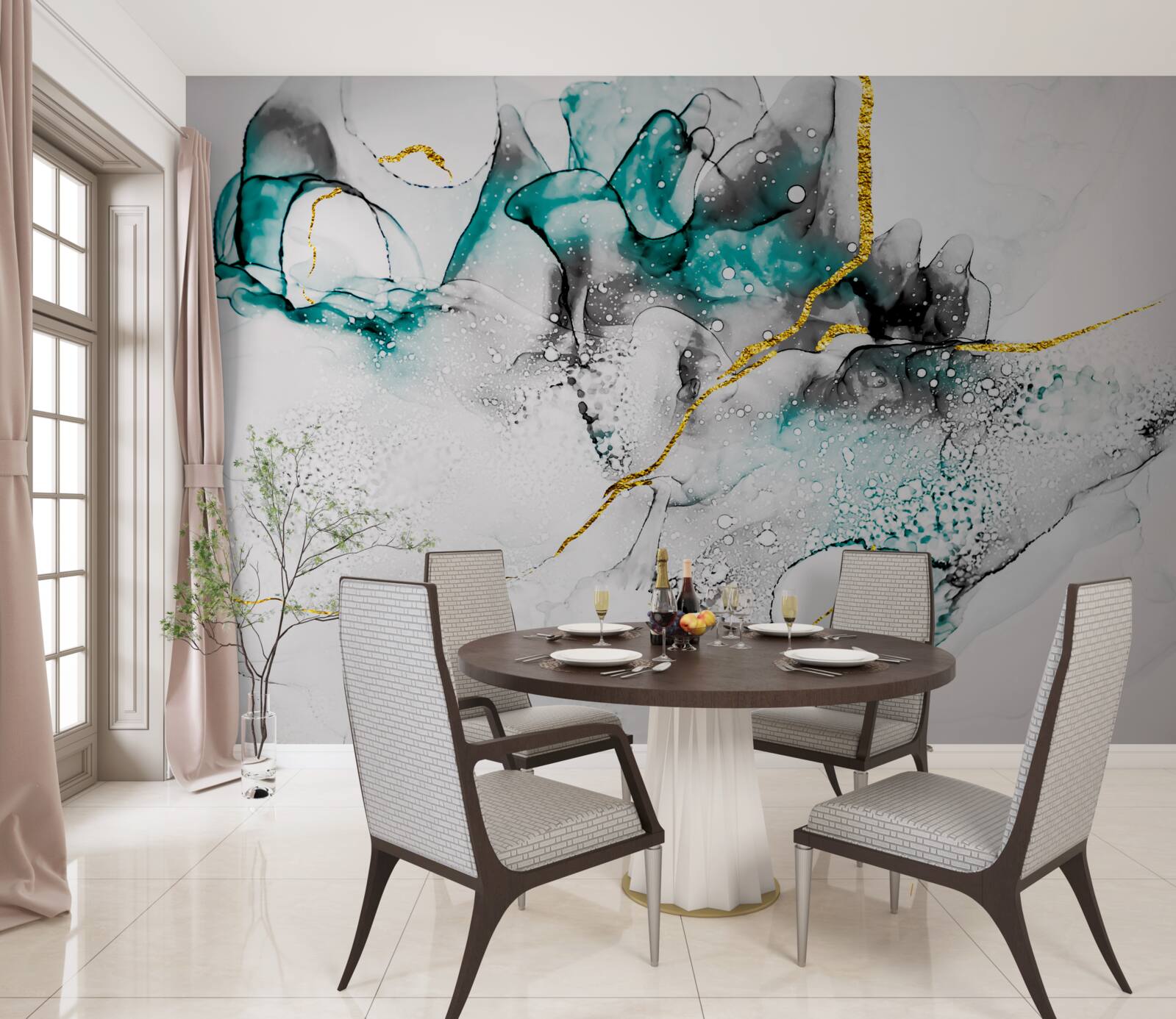 Fototapeta tekutý akryl v tekutej forme