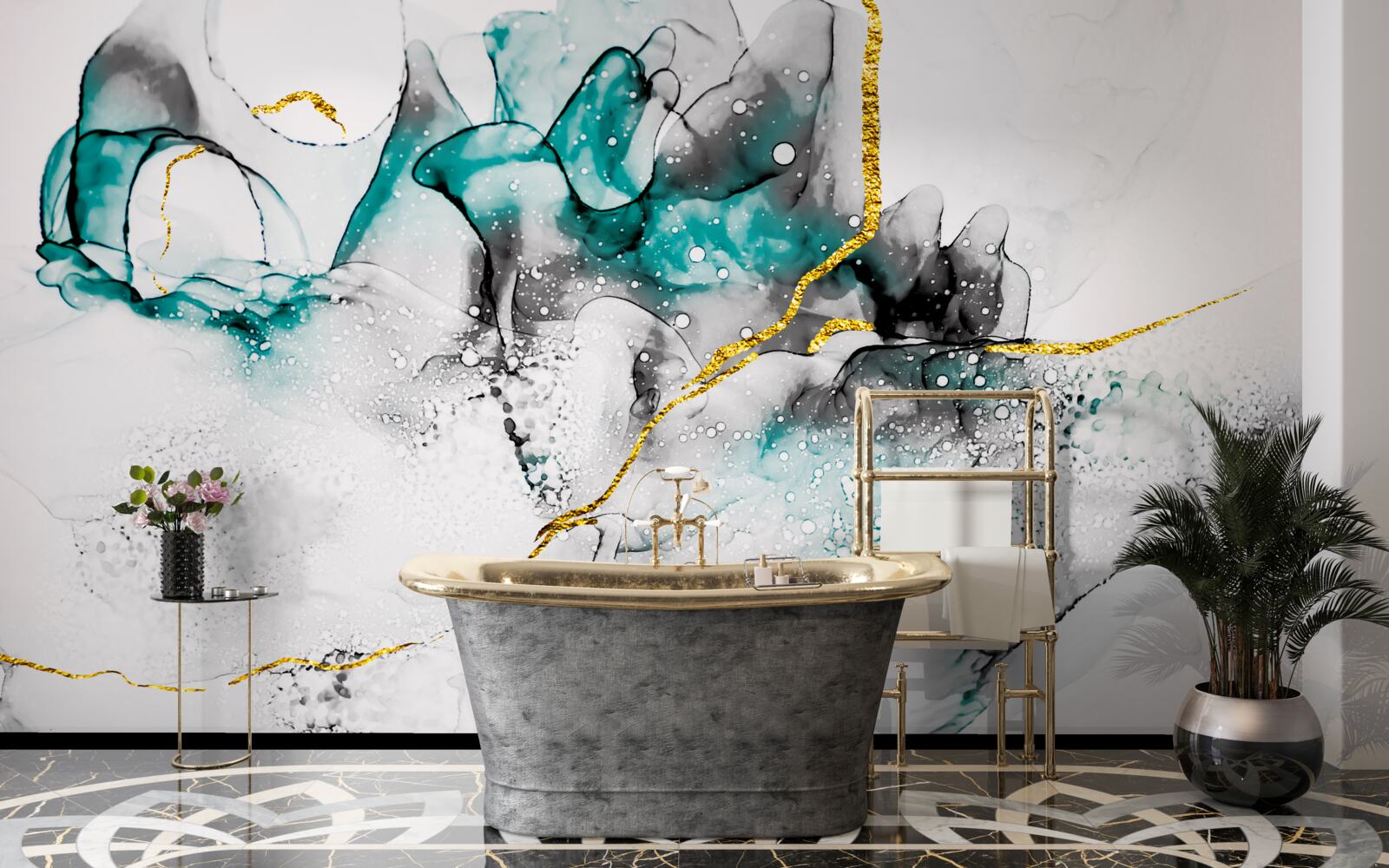 Fototapeta tekutý akryl v tekutej forme