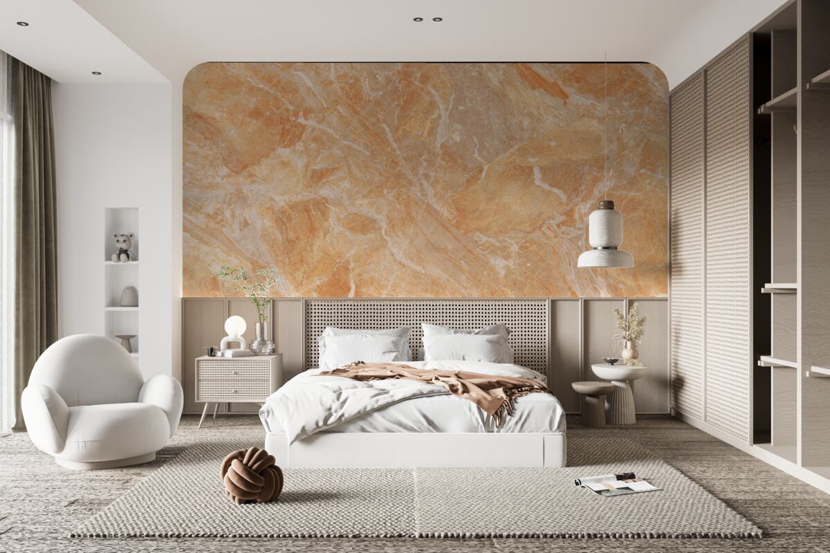 Fototapeta ónyxové pozadie v odtieňoch oranžovej