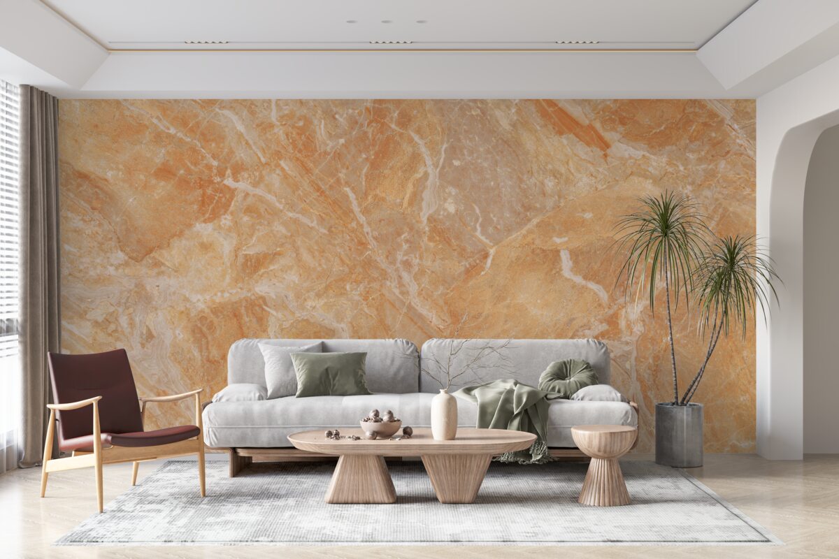 Fototapeta ónyxové pozadie v odtieňoch oranžovej