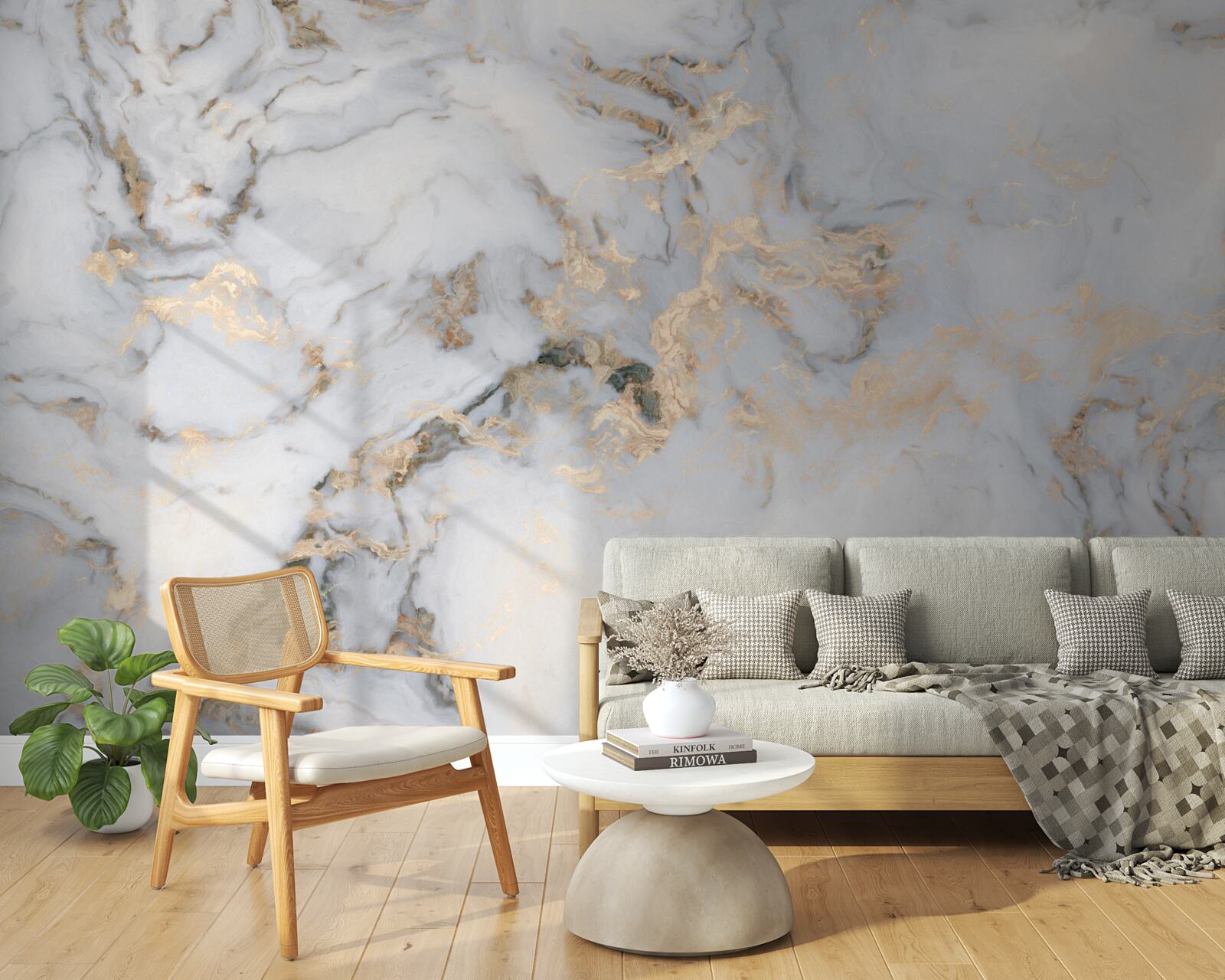 Fototapeta mramor s malachitovým akcentom