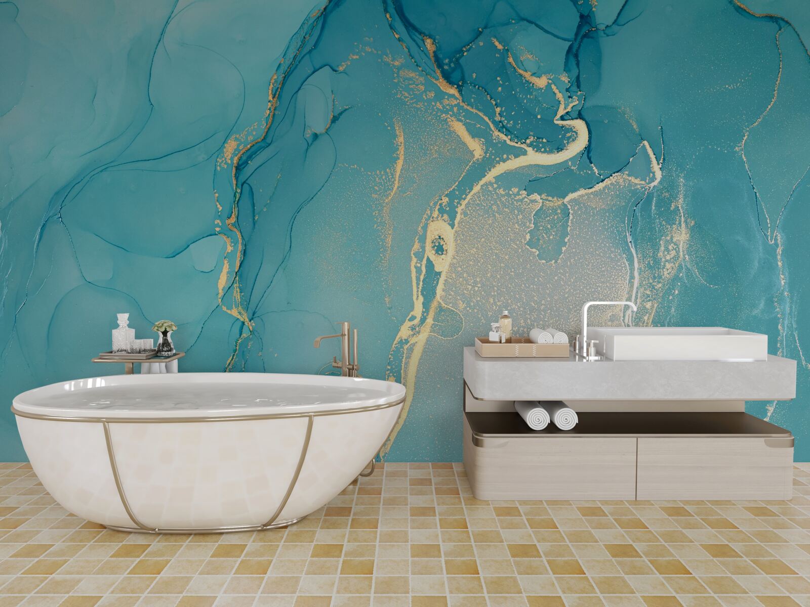 Fototapeta mramorové more na pozadí