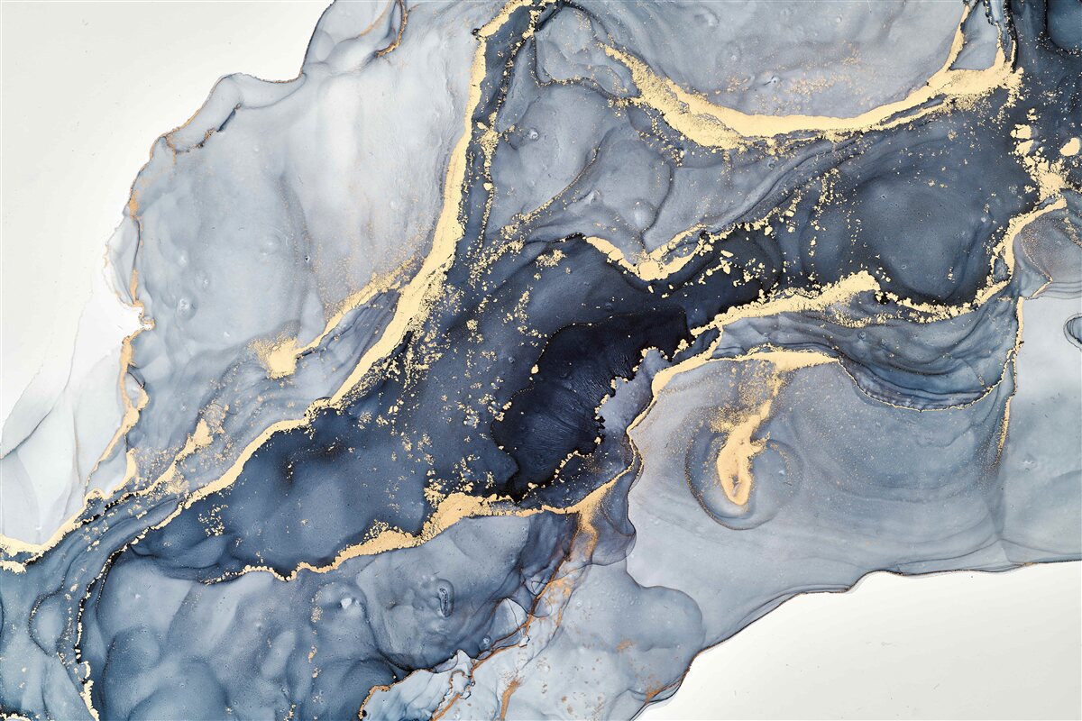 Fototapeta vzrušenie z indigovej farby