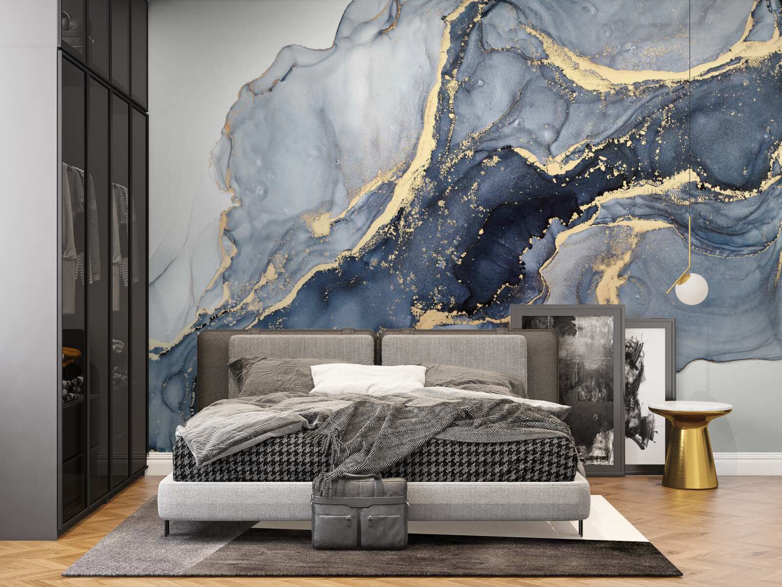 Fototapeta vzrušenie z indigovej farby