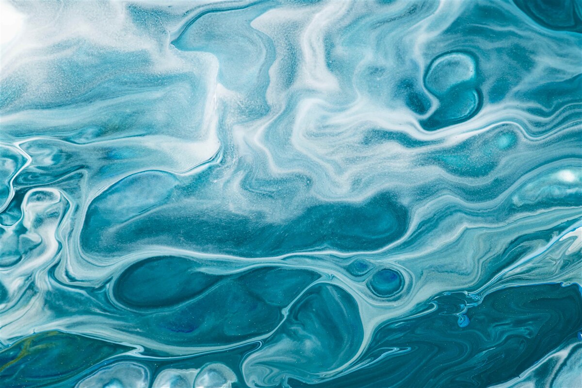 Fototapeta jemný tyrkysový odtieň mramoru