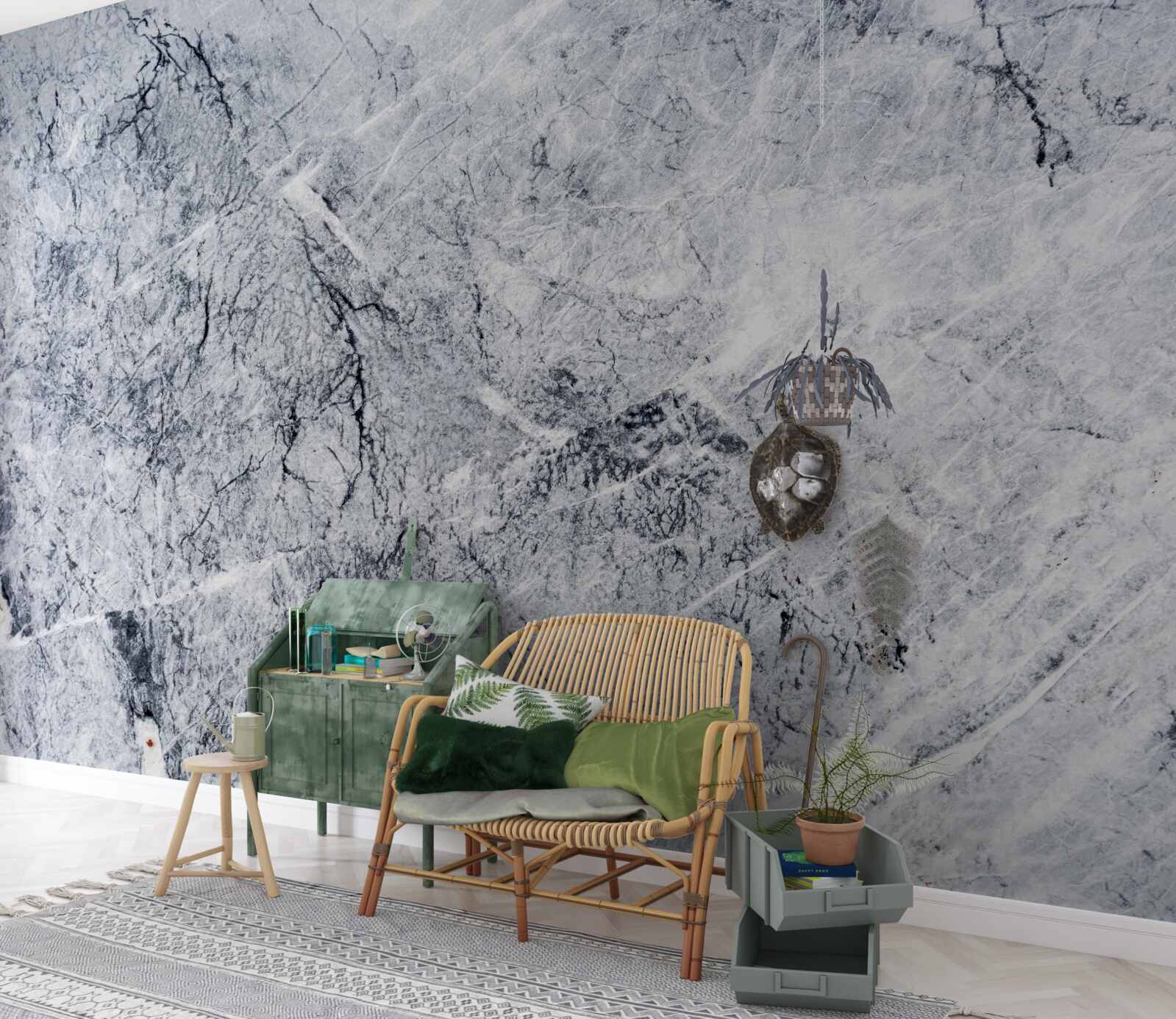 Fototapeta elegantný šedý mramor