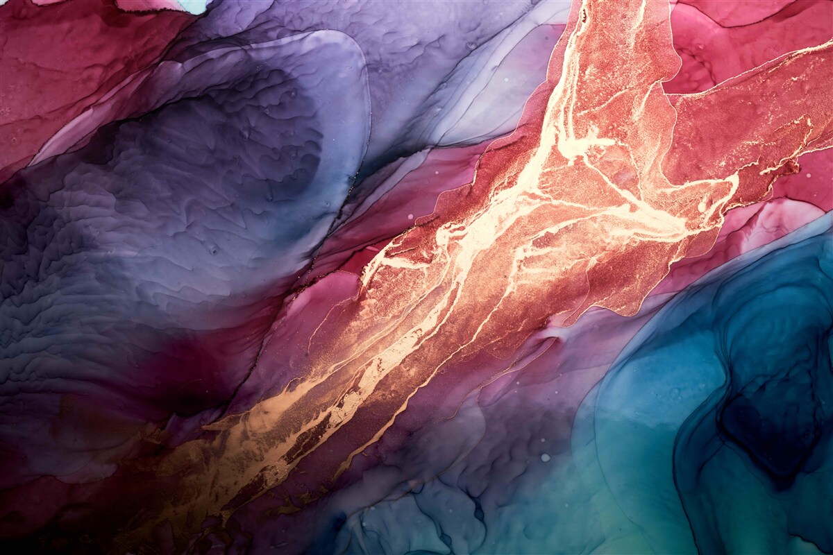 Fototapeta svetlo sfarbený dym