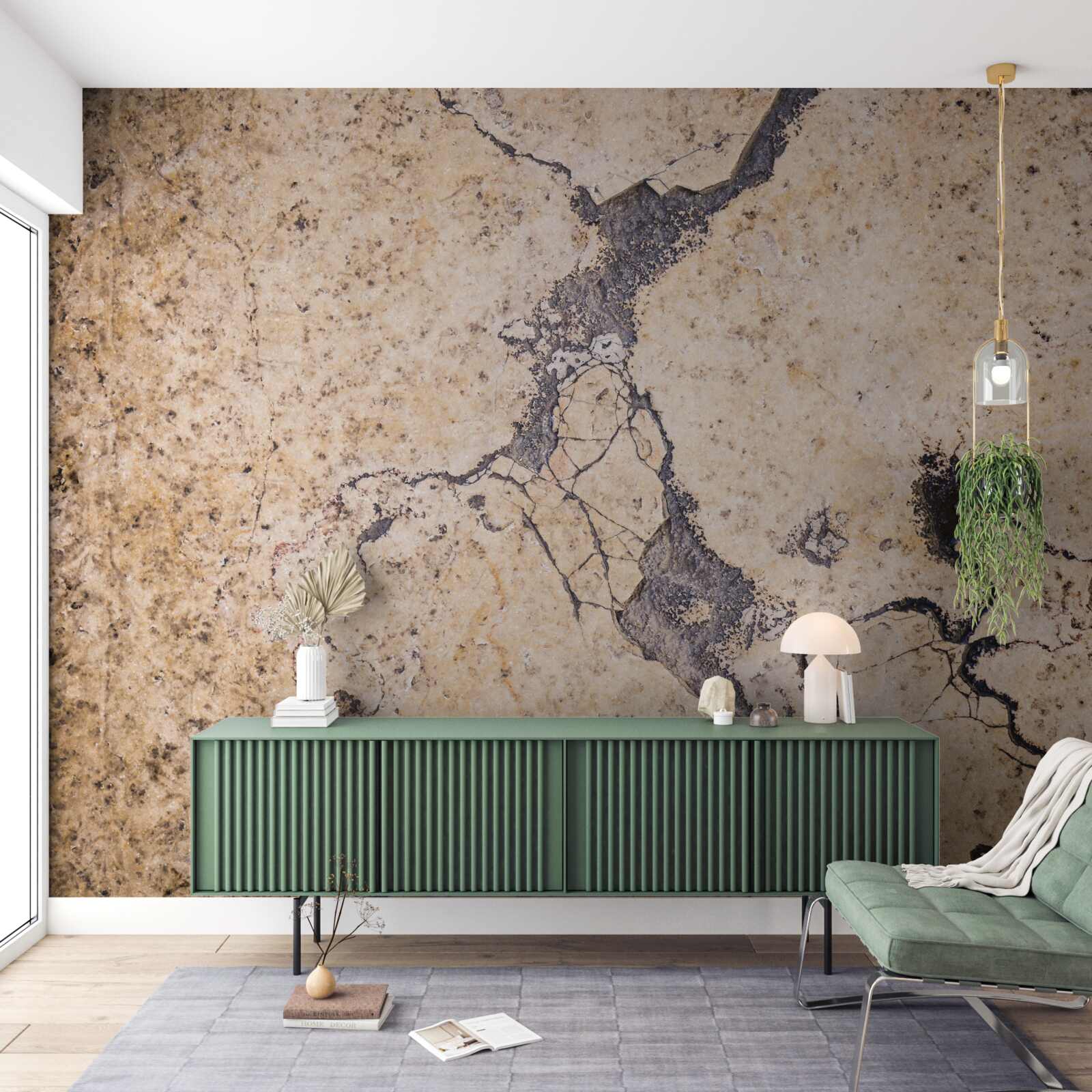 Fototapeta vintage piesková abstrakcia