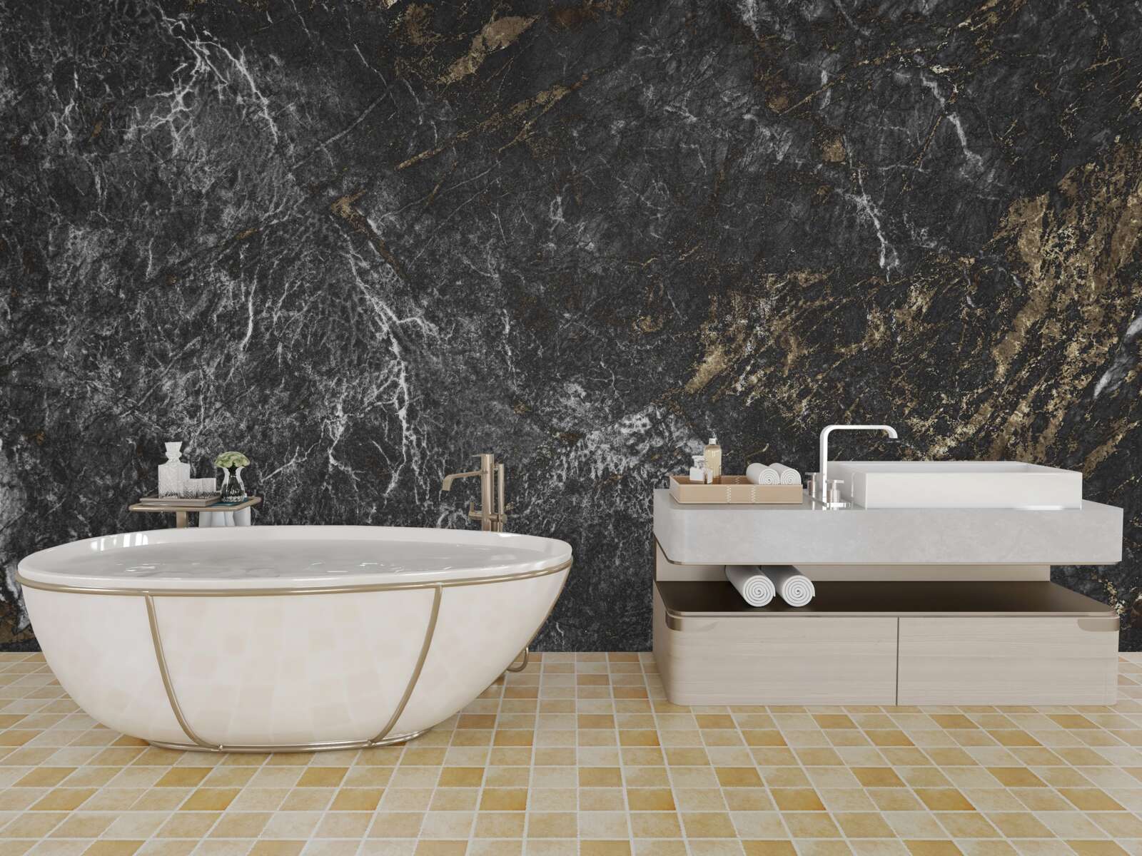 Fototapeta šedé mramorové pozadie