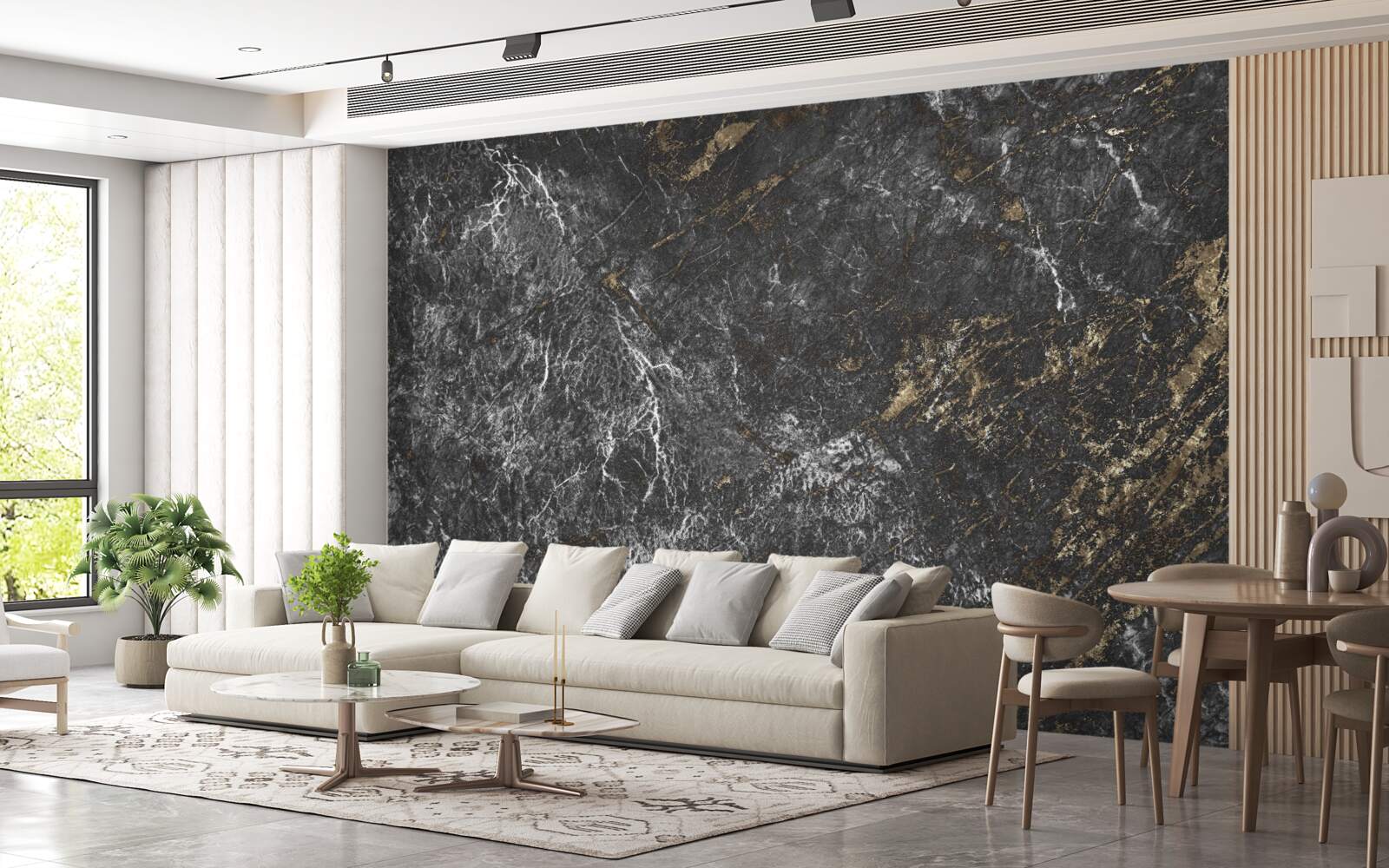 Fototapeta šedé mramorové pozadie