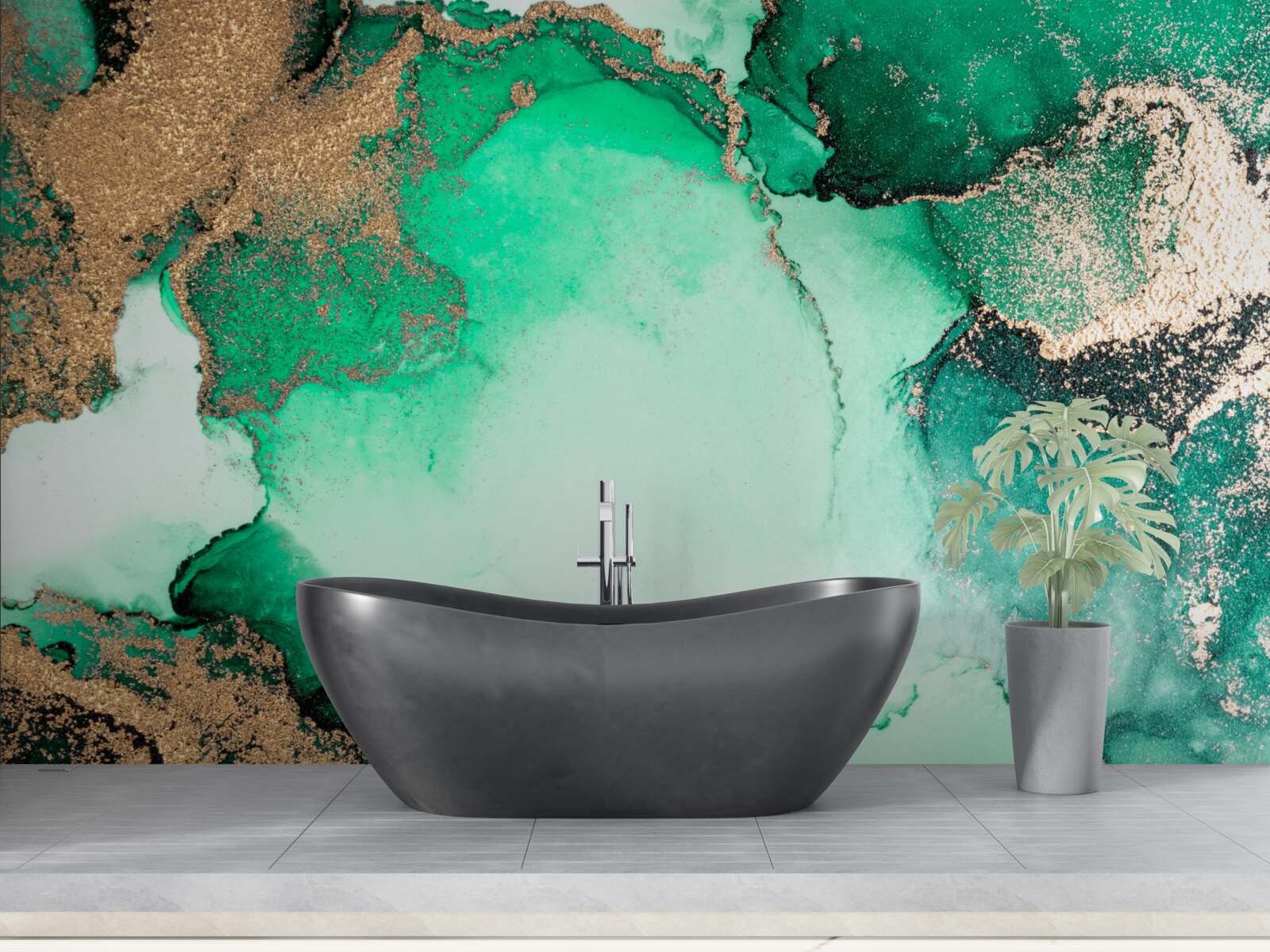 Fototapeta zlaté zelené abstraktné pozadie