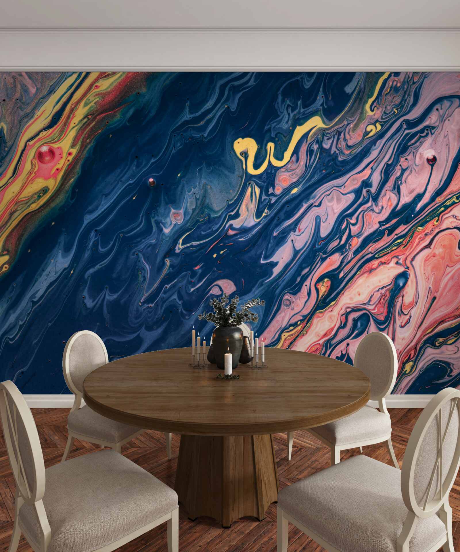 Fototapeta ťažké olejové škvrny