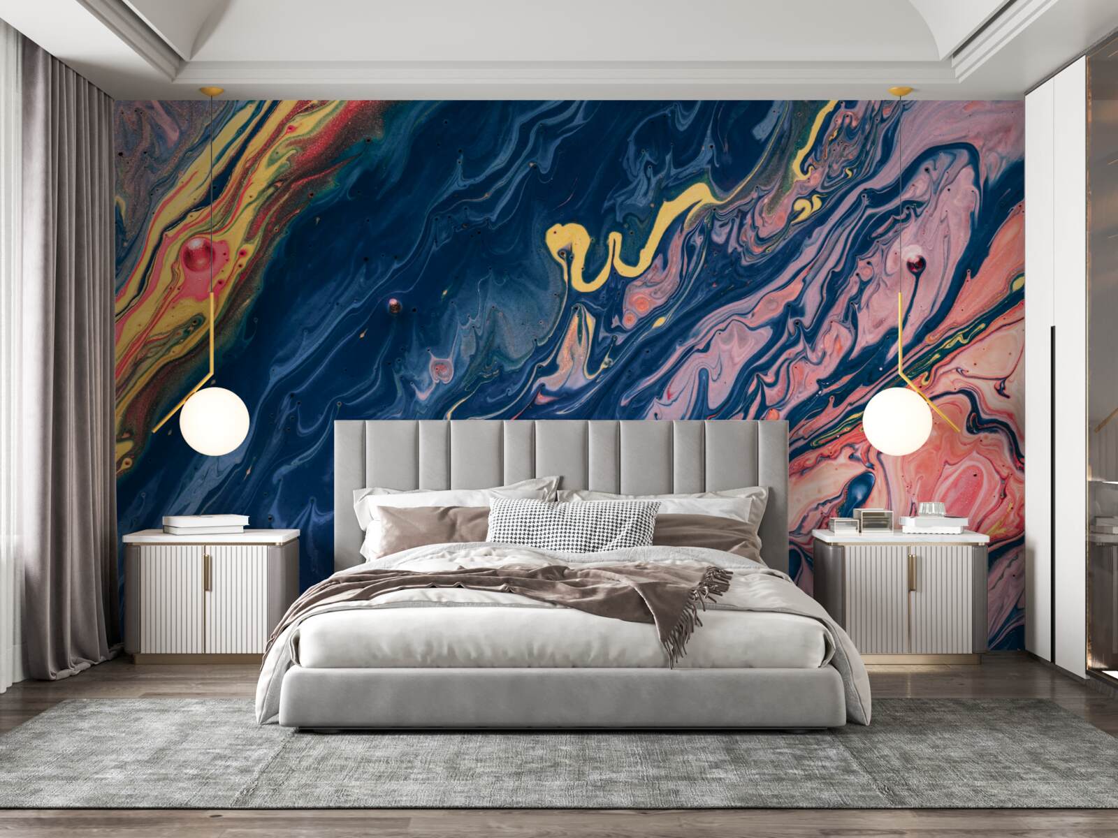 Fototapeta ťažké olejové škvrny