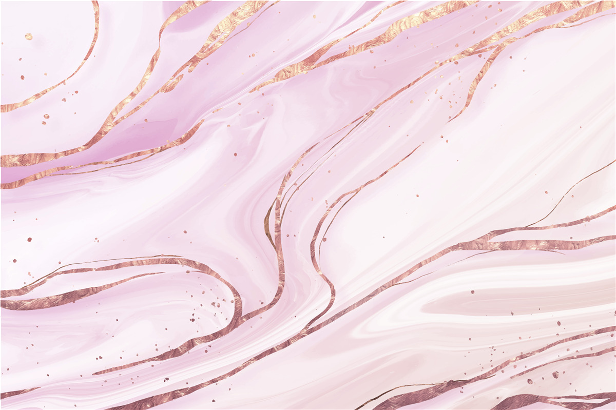 Fototapeta mramor v prašnom ružovom odtieni