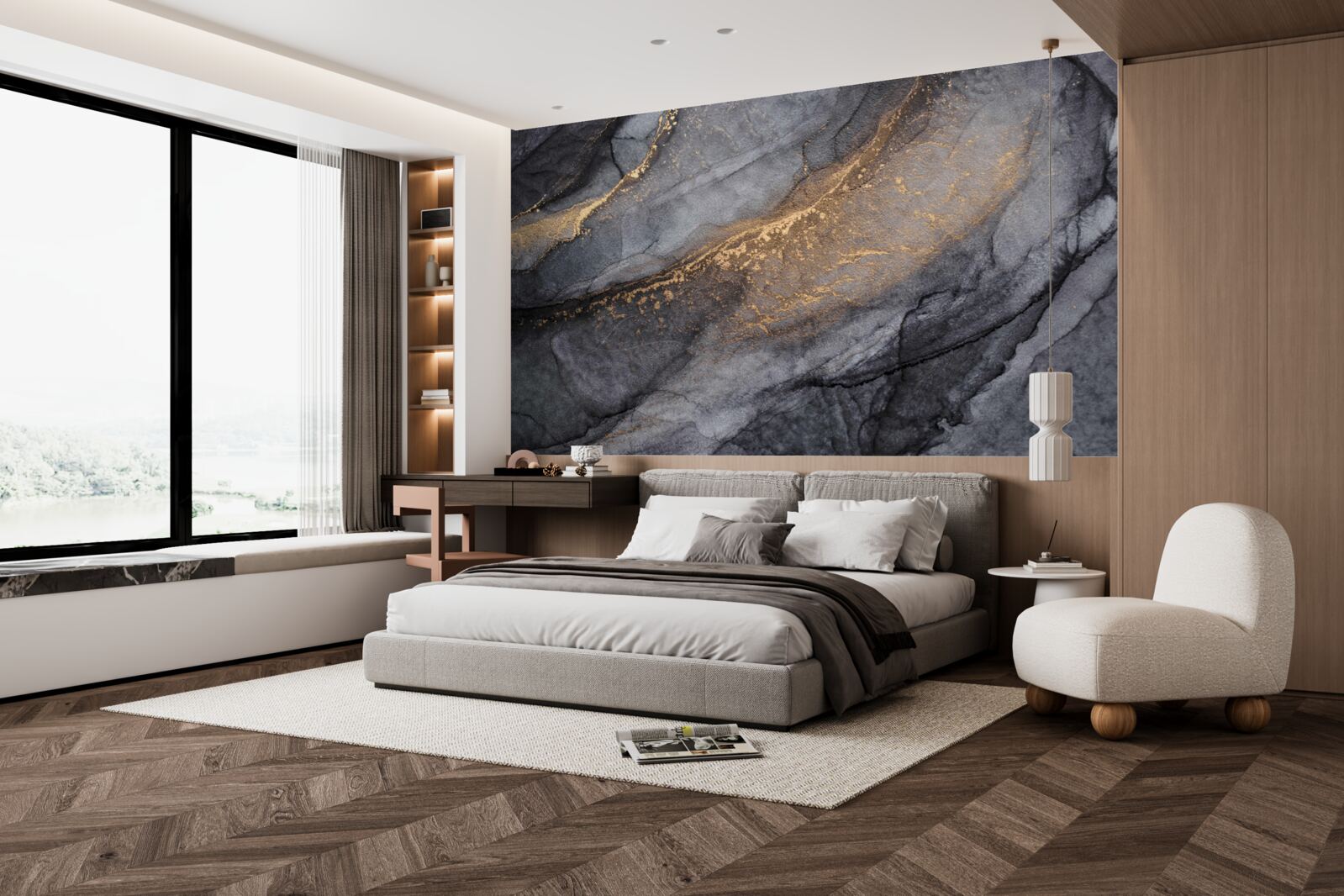 Fototapeta exkluzívny abstraktný mramor