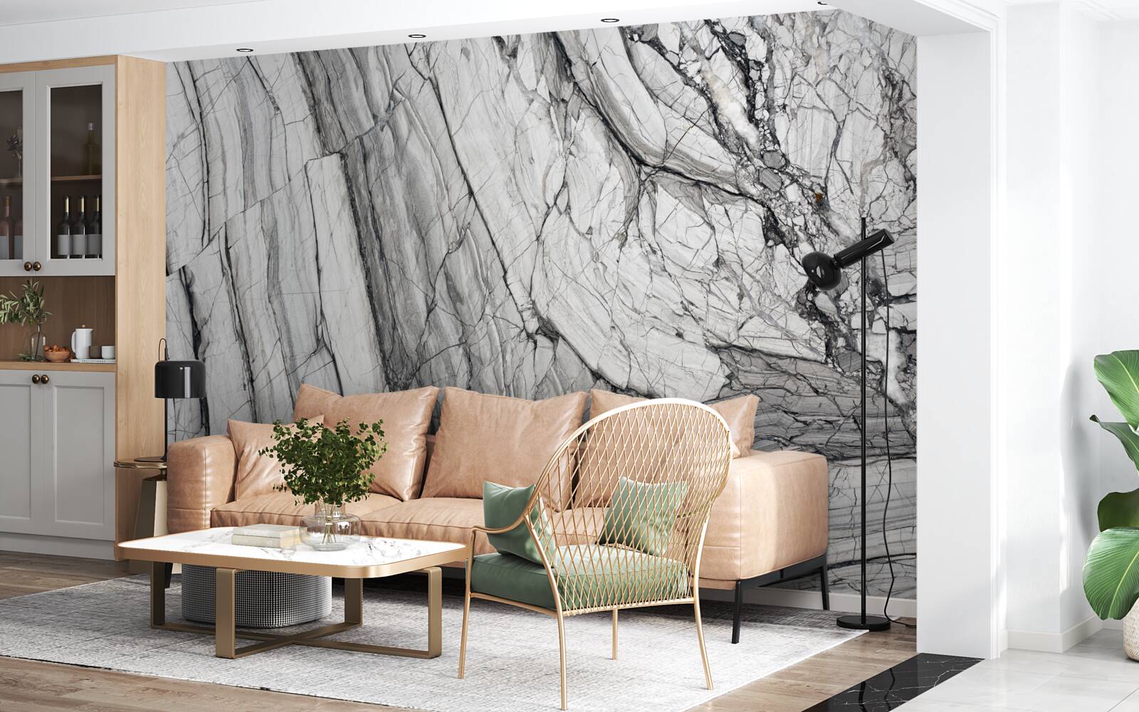 Fototapeta kompozitná mramorová dyha