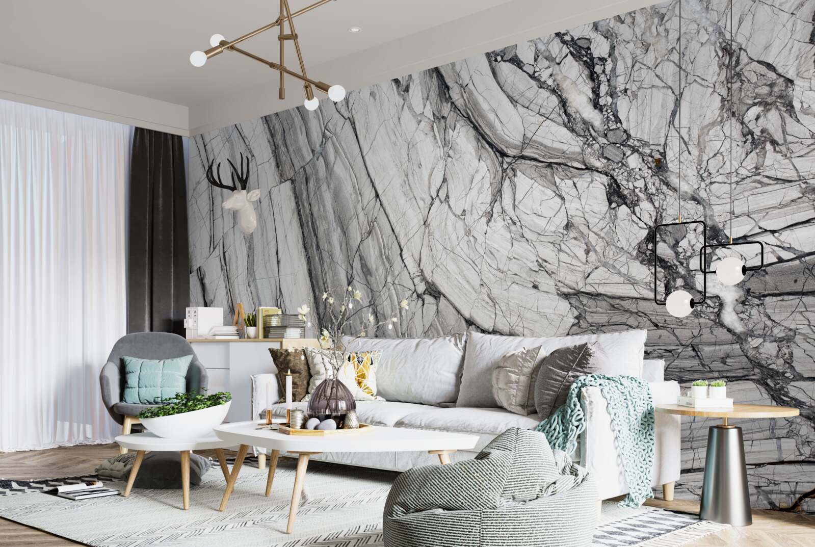 Fototapeta kompozitná mramorová dyha