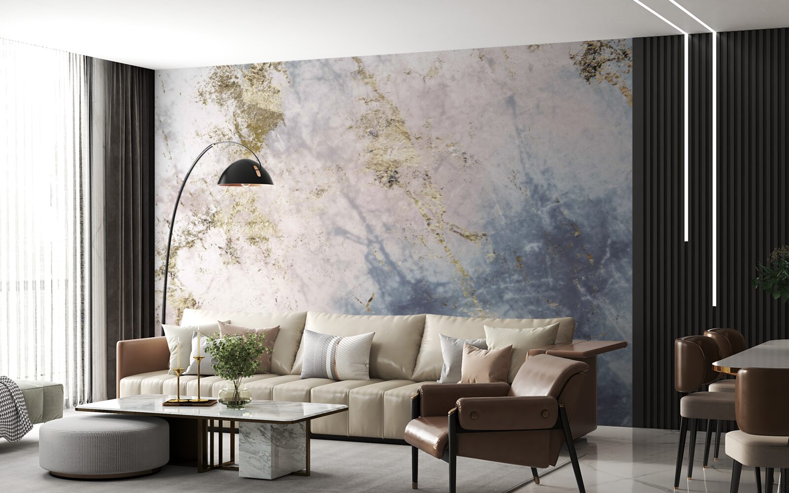 Fototapeta flexibilný mramorový kameň