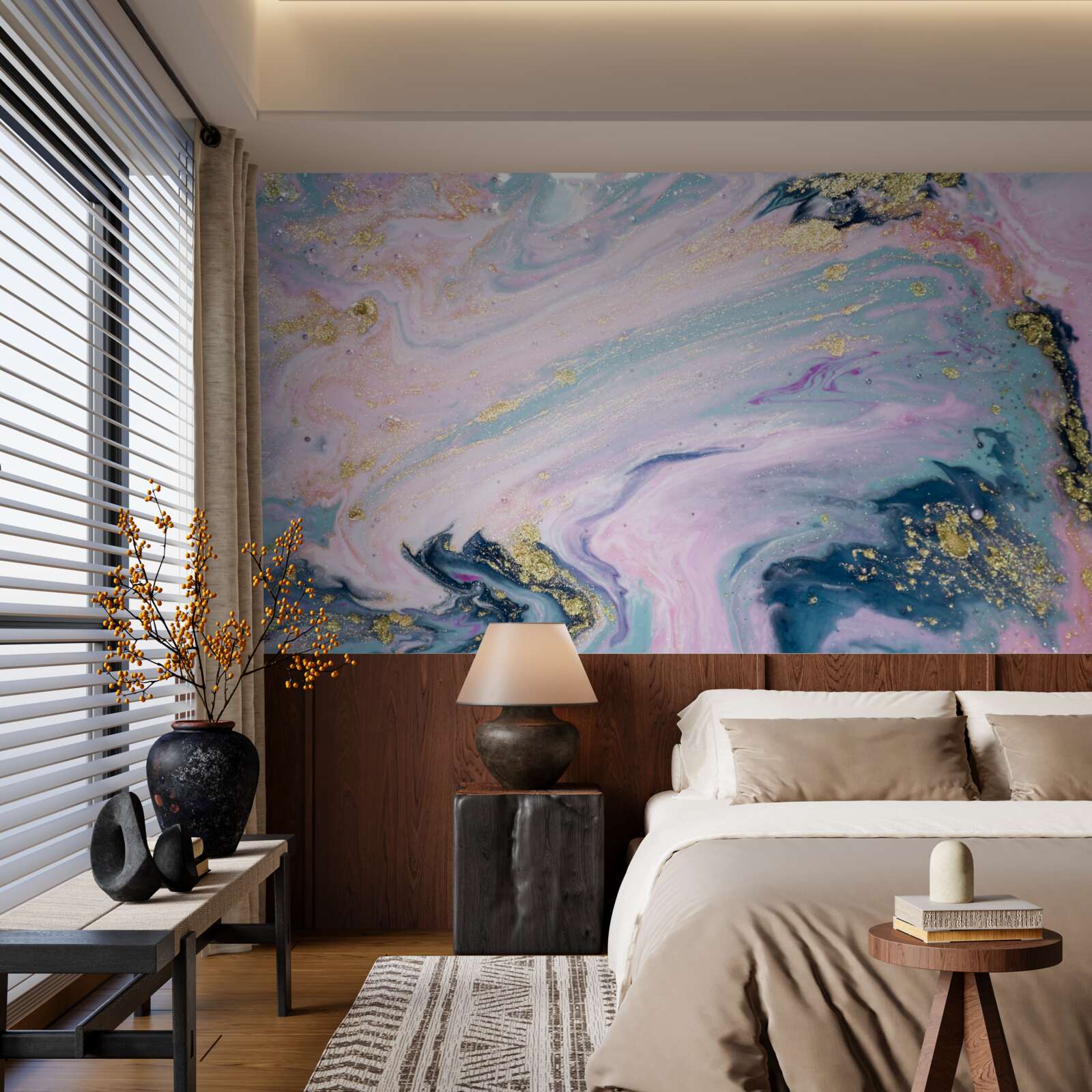 Fototapeta rôzne farby nádherného mramoru