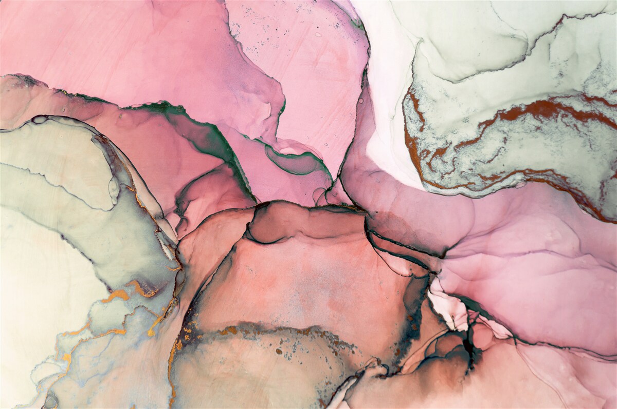 Fototapeta mramor v odtieňoch ružovej, inšpirovaný abstrakciou