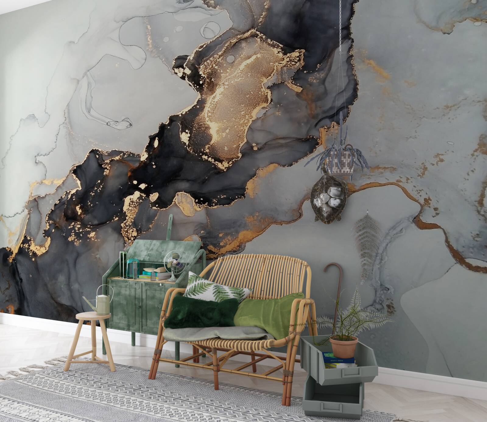 Fototapeta elegantné sivočierne pozadie s luxusným vzhľadom