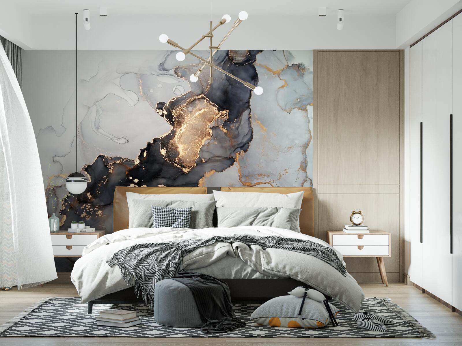 Fototapeta elegantné sivočierne pozadie s luxusným vzhľadom