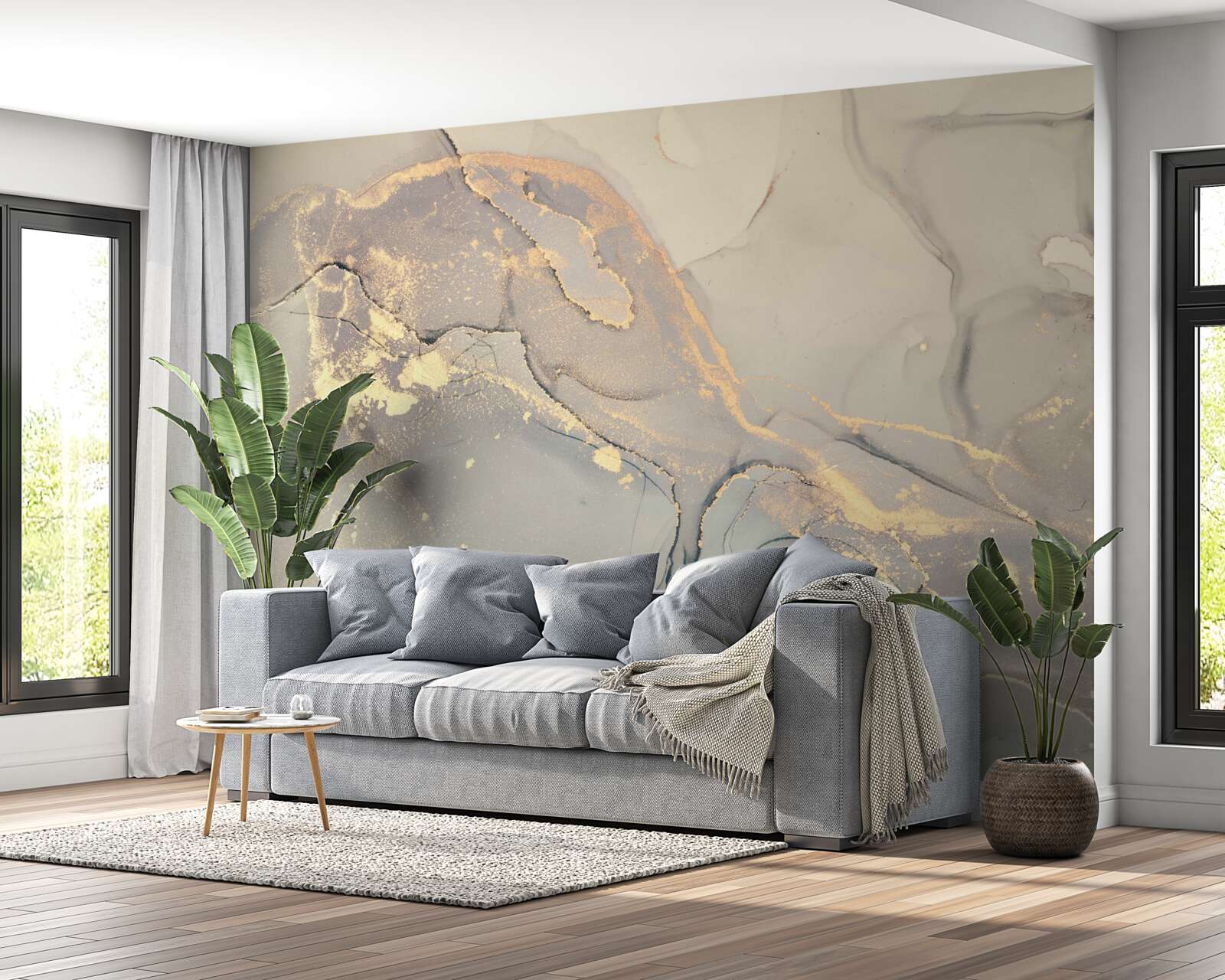 Fototapeta umelecké fluidum pomocou atramentu