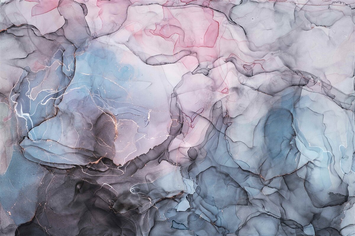 Fototapeta abstraktný mramor v odtieňoch ružovej a modrej