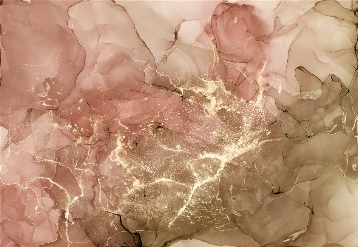 Fototapeta broskyňovo-ružová tekutina