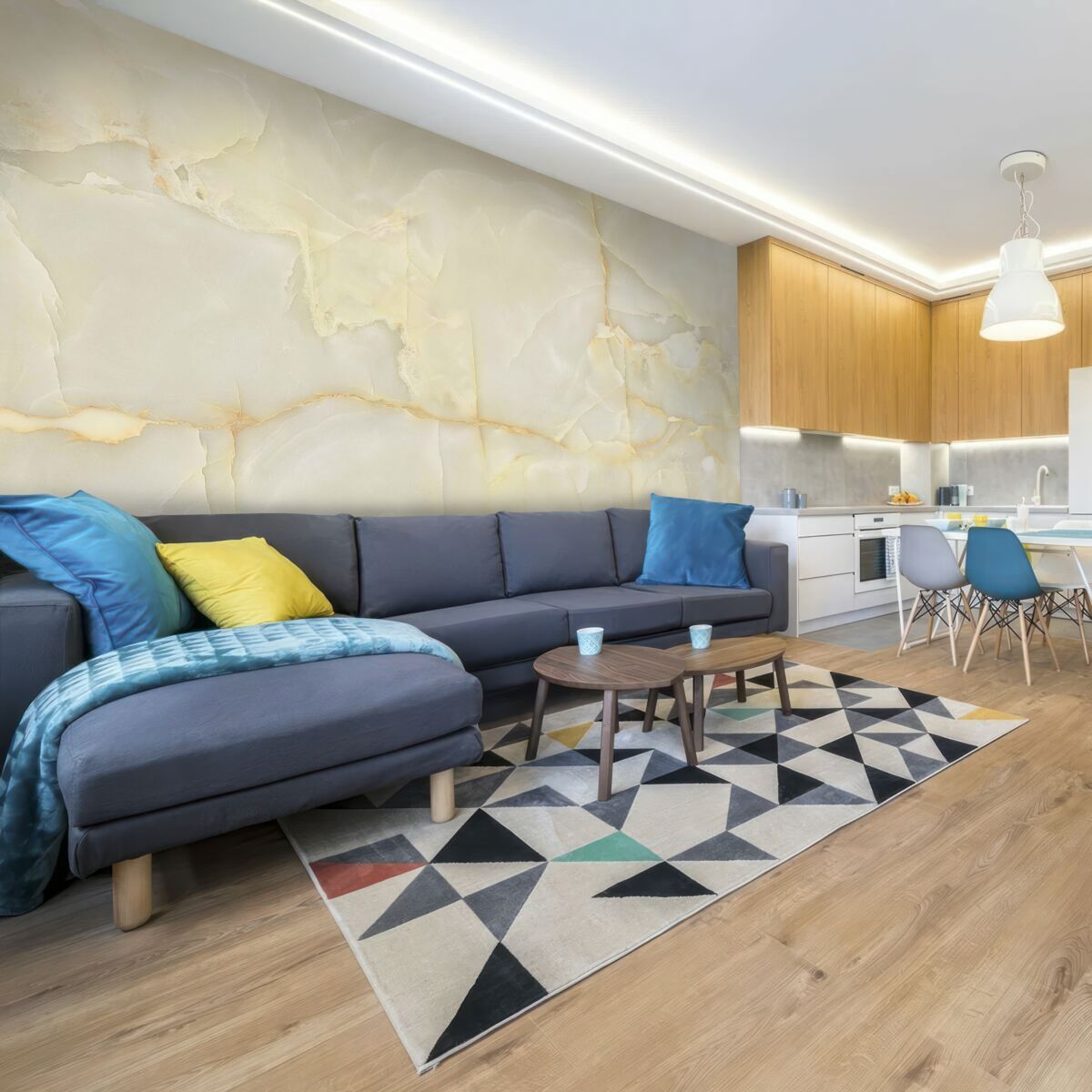 Fototapeta béžové ónyxové porcelánové dlaždice