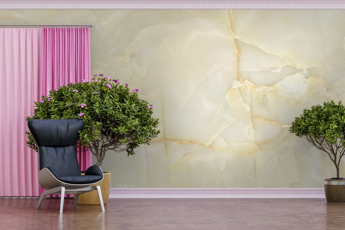 Fototapeta béžové ónyxové porcelánové dlaždice