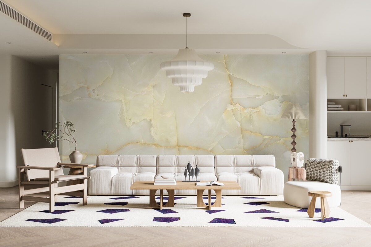 Fototapeta béžové ónyxové porcelánové dlaždice