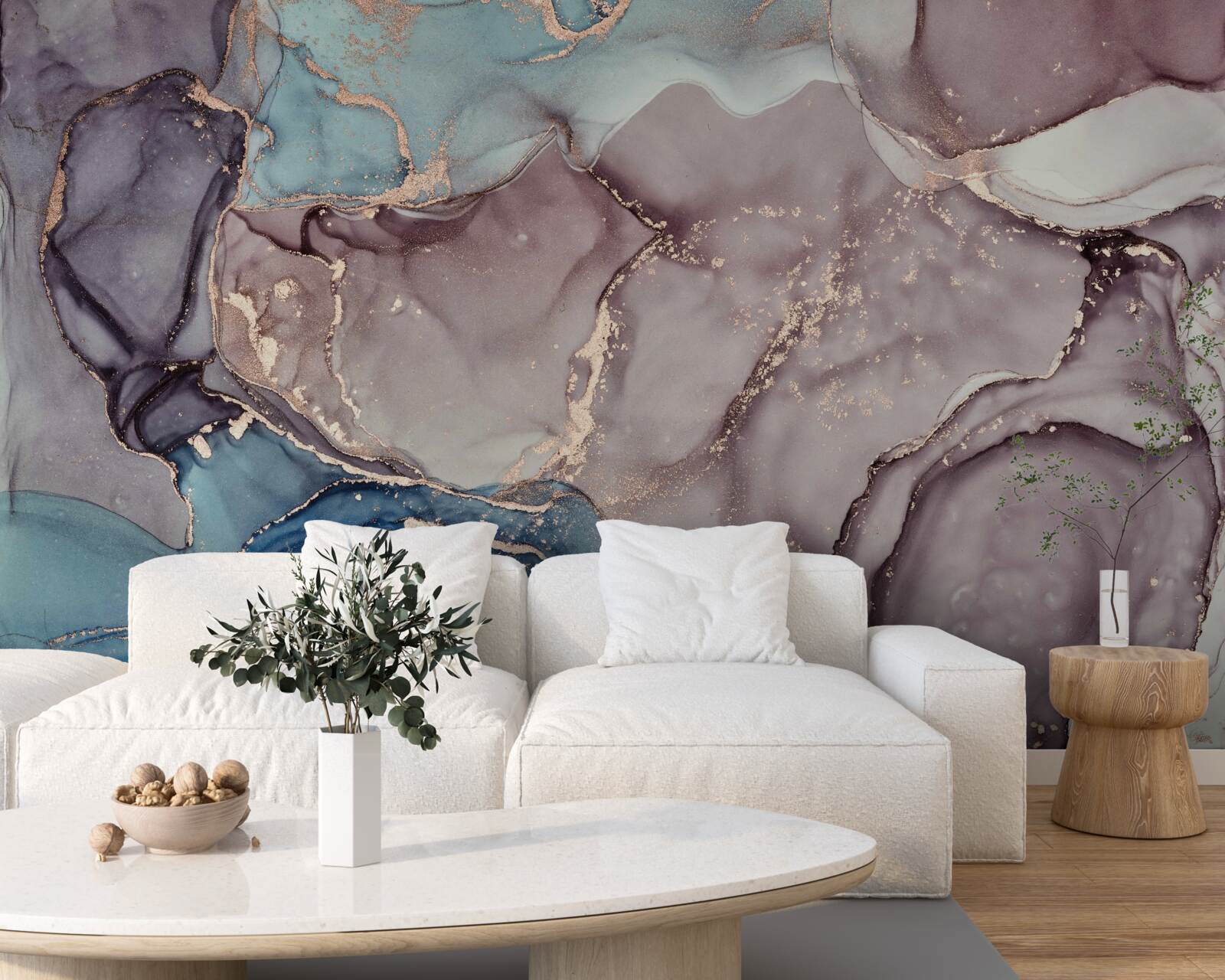 Fototapeta akvarelové mramorové pozadie